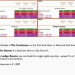 Dates & Prices for 2025 Season